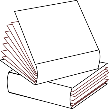 Authors Books on the Table